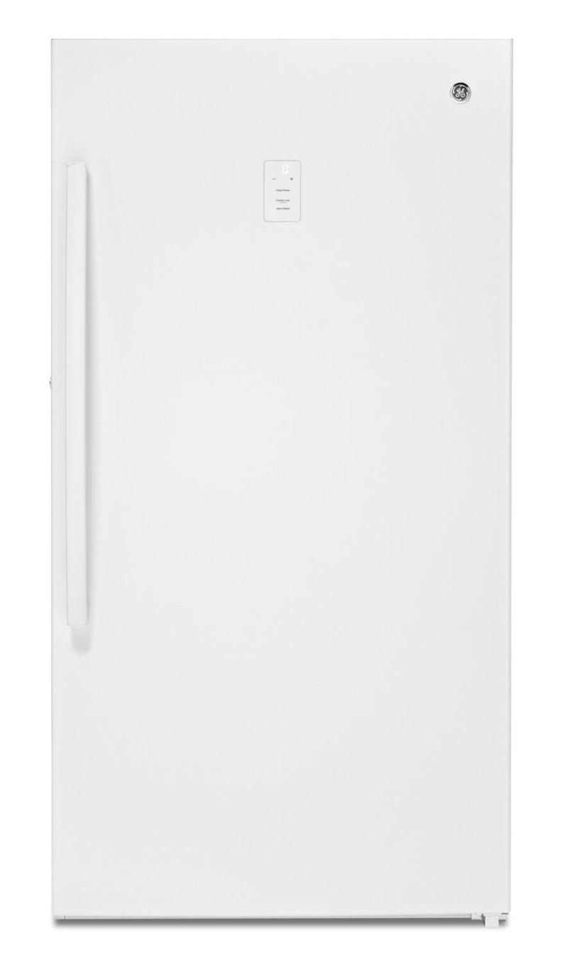 GE 17.3 Cu. Ft. Frost-Free Upright Freezer - FUF17DLRWW - The Brick