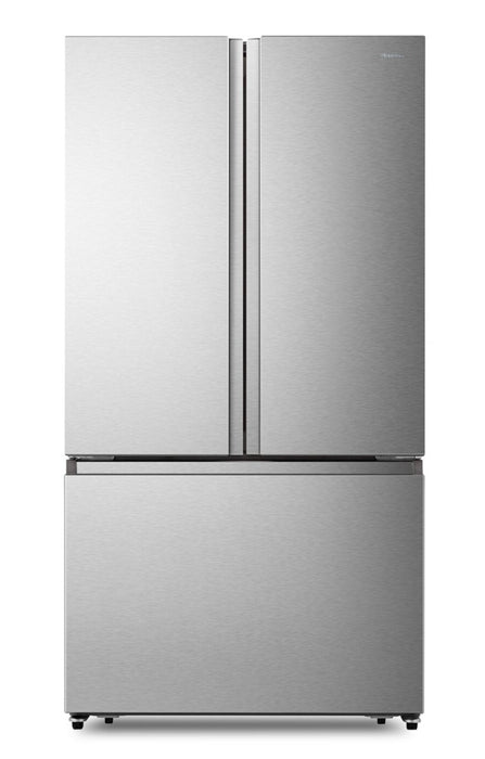 Hisense 36\" 26.6 Cu. Ft. French-Door Refrigerator - Titanium - RF27A3FSE