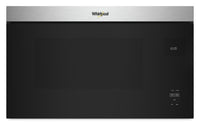 Whirlpool 1.1 Cu. Ft. Flush Over-the-Range Microwave with 900 Watts Cooking - Fingerprint Resistant …