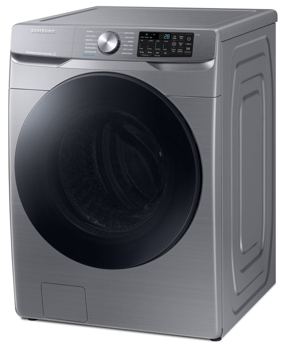 Samsung 5.2 Cu. Ft. Front-Load Steam Washer - Grey - Stackable - WF45B6300AP/US