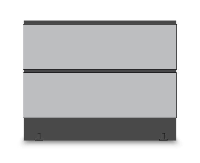 Sharp 24" UndertheCounter Microwave Drawer Oven Pedestal SKMD24