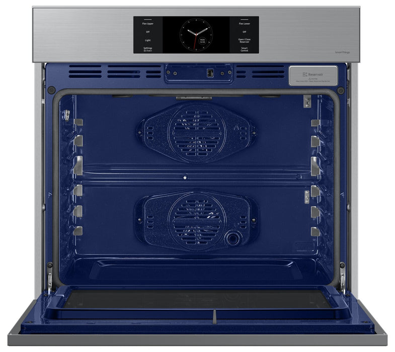 Samsung 30\" 5.1 Cu. Ft. Electric Single Wall Oven with AI Pro Cooking™ Camera and Air Sous Vide  - Stainless Steel - NV51CG700SSRAA