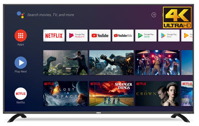 RCA 65" 4K HDR Smart Google TV | Téléviseur intelligent RCA HDR 4K de 65 po avec GoogleTVMC