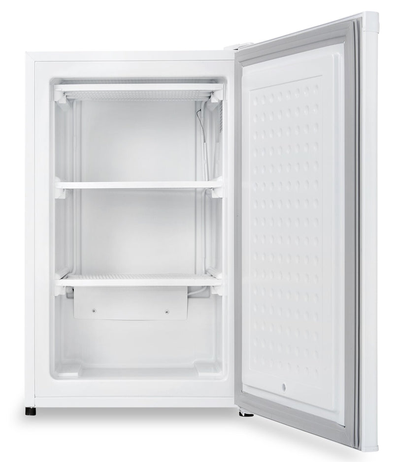 Danby 20.7" 3.2 Cu. Ft. SingleDoor Upright Freezer White DUFM0