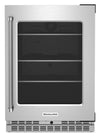 KitchenAid 24\" 5.2 Cu. Ft. Undercounter Refrigerator Refrigerator - Stainless Steel - KURR314KSS