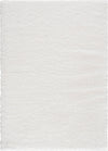 Harlow White Shag Area Rug - 7'9\" x 9'5\"