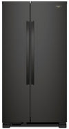 Whirlpool 33\" 22 Cu. Ft. Side-by-Side Refrigerator - Black - WRS312SNHB