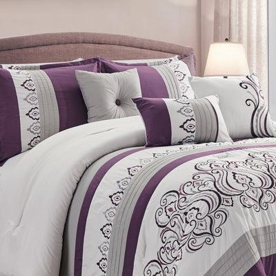 Venice 7-Piece Queen Comforter Set