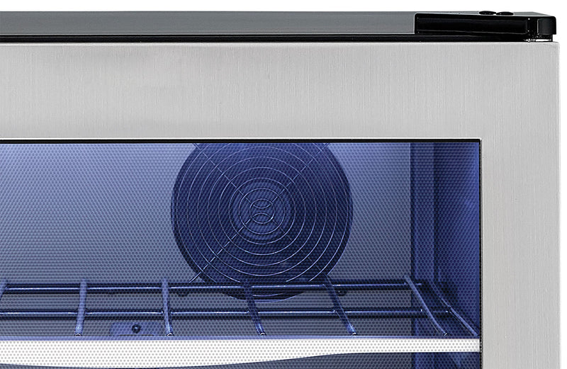 Danby 19.4\" 4 Cu. Ft. Dual-Zone Wine Cooler - Stainless - DWC040A3BSSDD