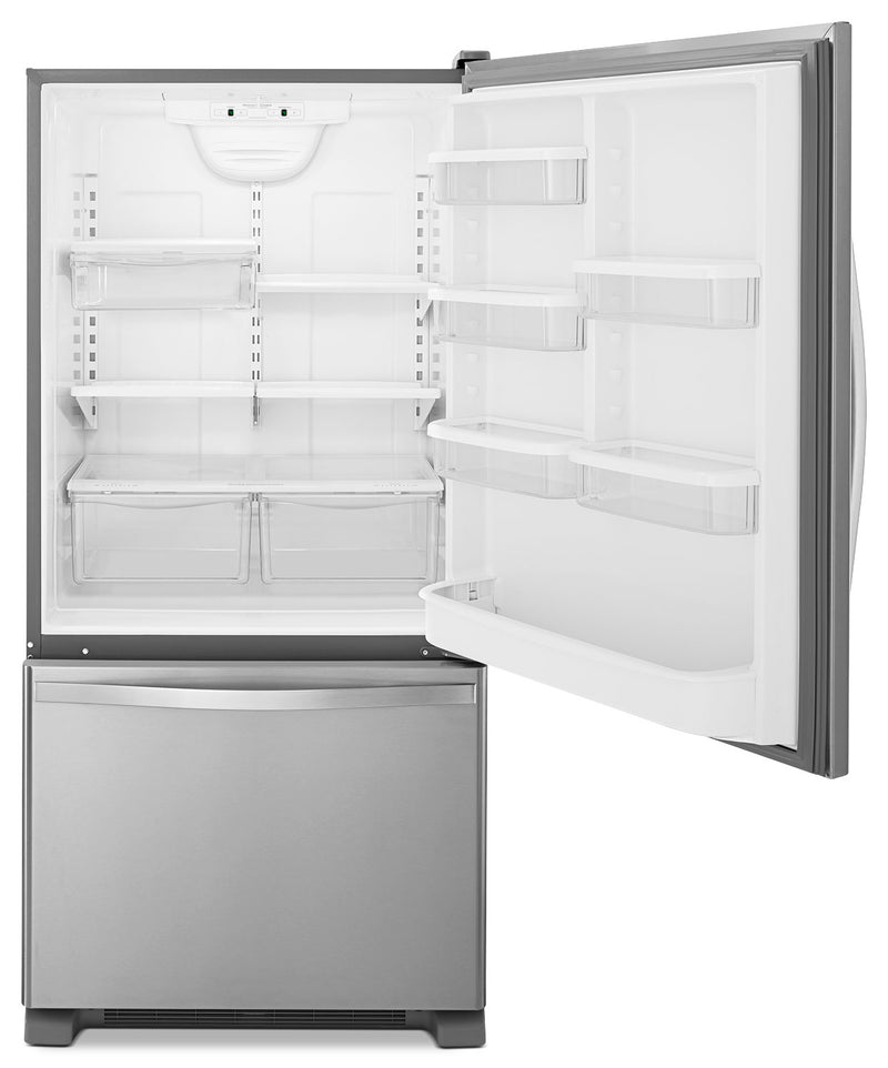 Whirlpool refrigerator on sale bottom freezer