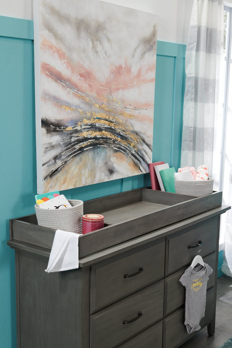 Willowbrook Baby Changing Station Table Topper Grey The Brick