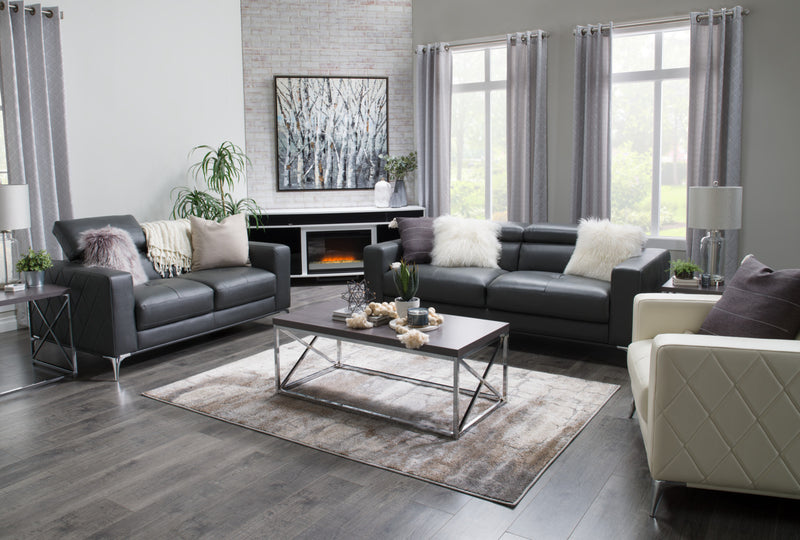 Odesos 72\" Modern Electric Fireplace TV Stand with Storage and Cable Management for TVs up to 80\"- White