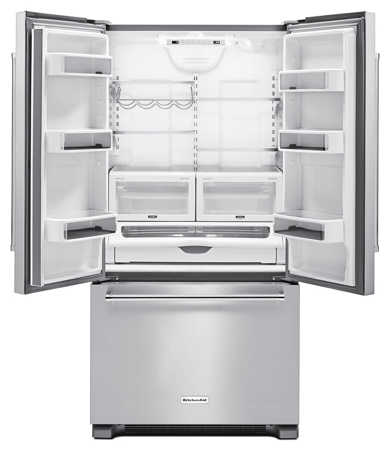 KitchenAid 36" 22 Cu. Ft. FrenchDoor Refrigerator Stainless Stee