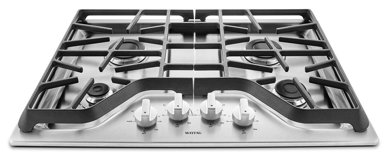 Maytag 30\" 4-Element Gas Cooktop - Stainless Steel - MGC7430DS