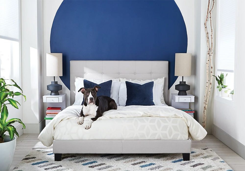 Inspiration Add a Touch of Dreamy Luxury with an Upholstered Bed