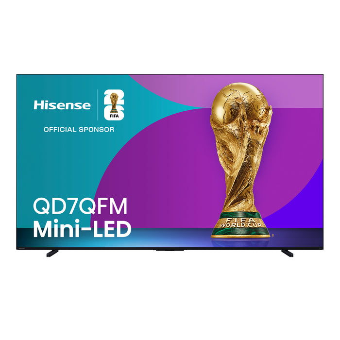 HISENSE 100\" QD7QFM Mini-LED QLED 4K UHD AI Smart Fire TV (100QD7QFM)