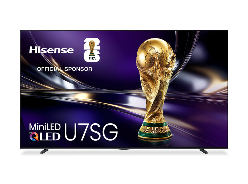 Hisense 100\" U7SG Mini-LED QLED 4K UHD AI Anti-Glare TV (100U7SG) - 2026 Model