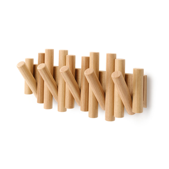 Umbra Picket Rail Wall Hooks - Natural