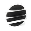 Umbra Modern Steel Solis Decorative Floating Wall Shelves - Black
