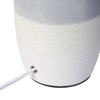 Zeke Ceramic Table Lamp, Gray, 13.25"H | Zeke Lampe de table en ceramique, Gris, 13,25 po H