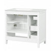 Oakmere 36 Inch Single Sink Bathroom Vanity with Two Doors and Two Drawers, White | Oakmere Meuble-Lavabo Simple 36 po avec Deux Portes et Deux Tiroirs, Blanc