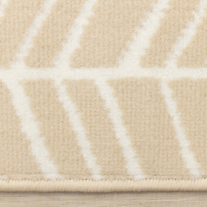 Florence Herringbone Patterned Indoor Area Rug - 4'7\" x 6'7\"