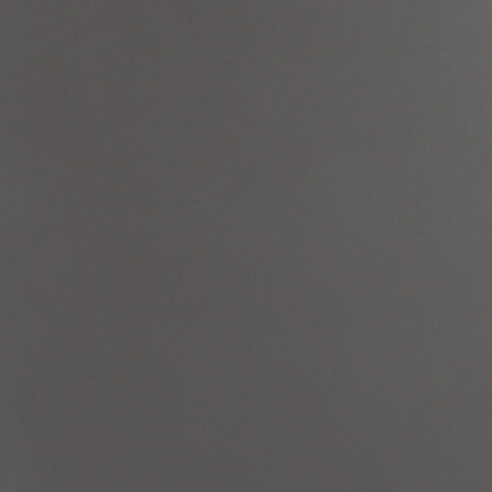 Anna Round Modern Vegan Leather Armchair in Graphite - Set of 2