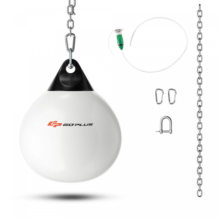 Goplus 18\" 110lbs Heavy Water Filled Punching Aqua Training Boxing Bag Home Gym Hook