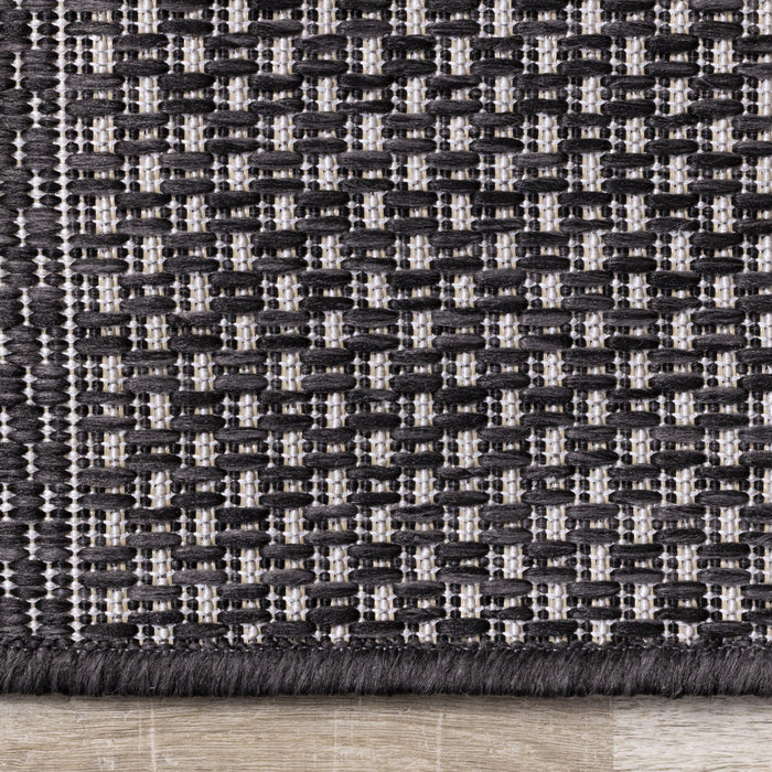 Jackson Striped Indoor/Outdoor Area Rug - 7'10\" x 10'6\"