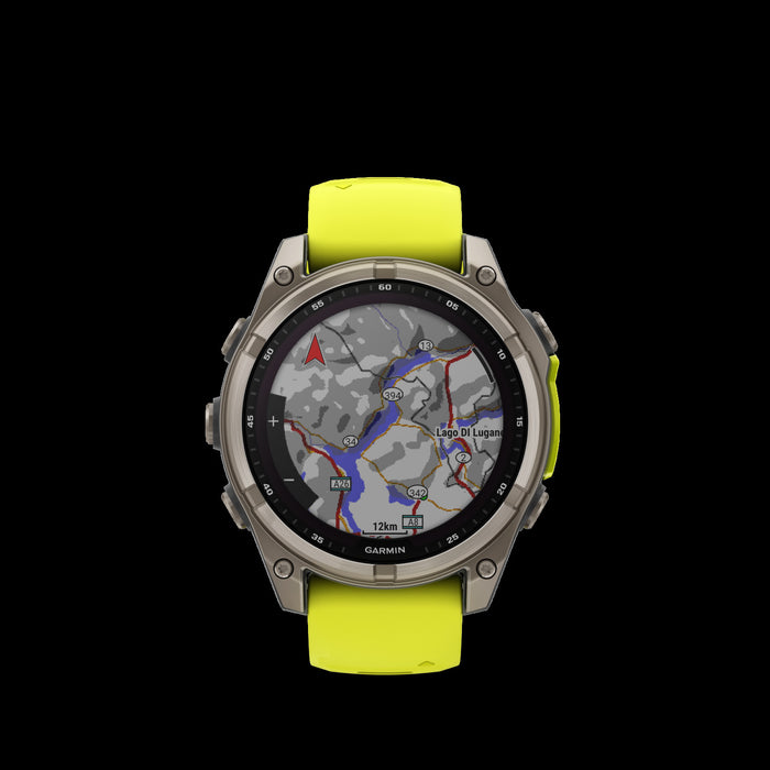 Garmin Fēnix 8 Solar Sapphire Smartwatch 47mm - Gps, Compass, Gyroscope And Barometric Altimeter 