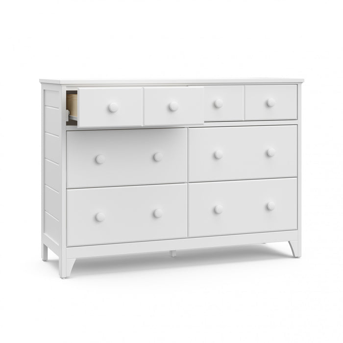 Storkcraft Moss 6 Drawer Dresser - White