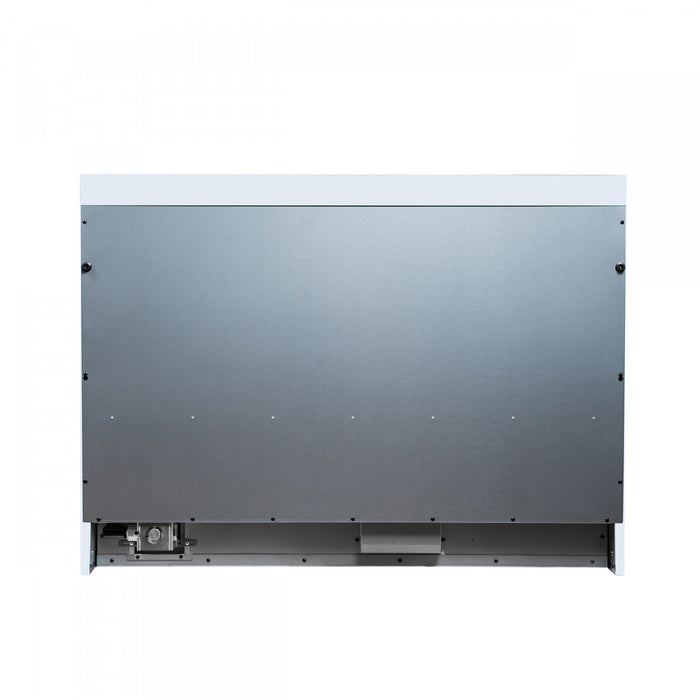 Forno Ambassador 48\" Dual Fuel Range, White, 8 Sealed Burners, 6.7 Cu.Ft. Ovens - FFSGS6199-48CPWHT