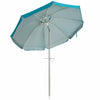 Costway 6.5FT Patio Beach Umbrella Sun Shade Tilt W/Carry Bag Blue
