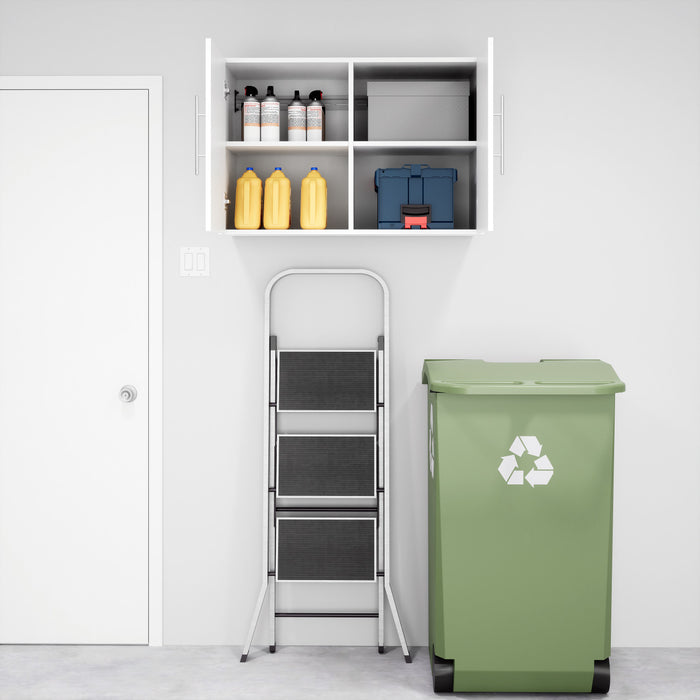 Hangups 36\" Upper Storage Cabinet - White