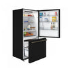 Forno Milano Espresso 31 Inch Bottom Freezer, Black, 17.2 cu.ft. - FFFFD1785-31BLK | Refrigerateur Milano Espresso de 31 po avec congelateur inferieur, noir, 17,2 pi³ – FFFFD1785-31BLK