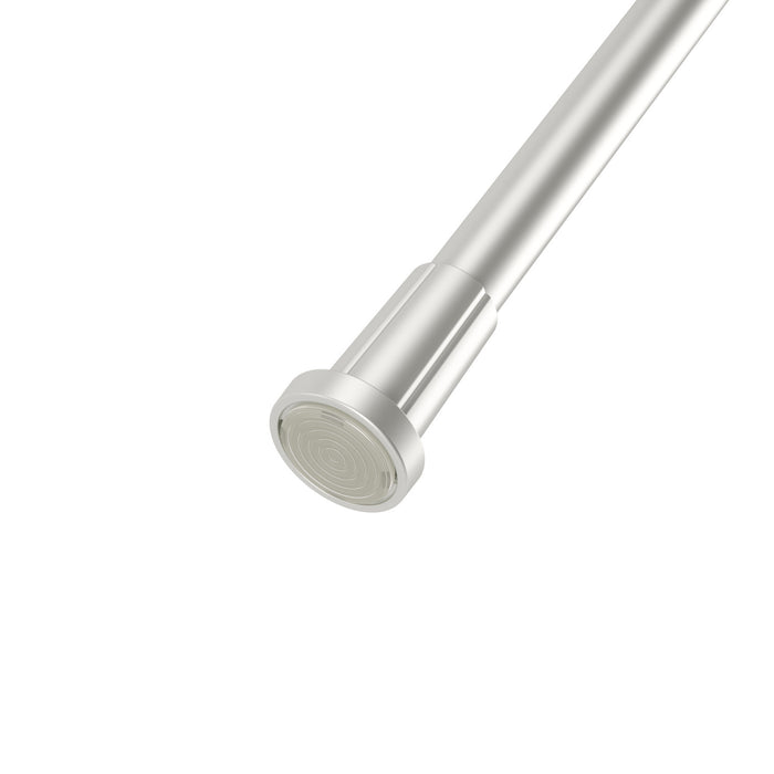 Umbra Anywhere Metallic Nickel Expandable Curtain Rod and Room Divider - 36\"-66\" 