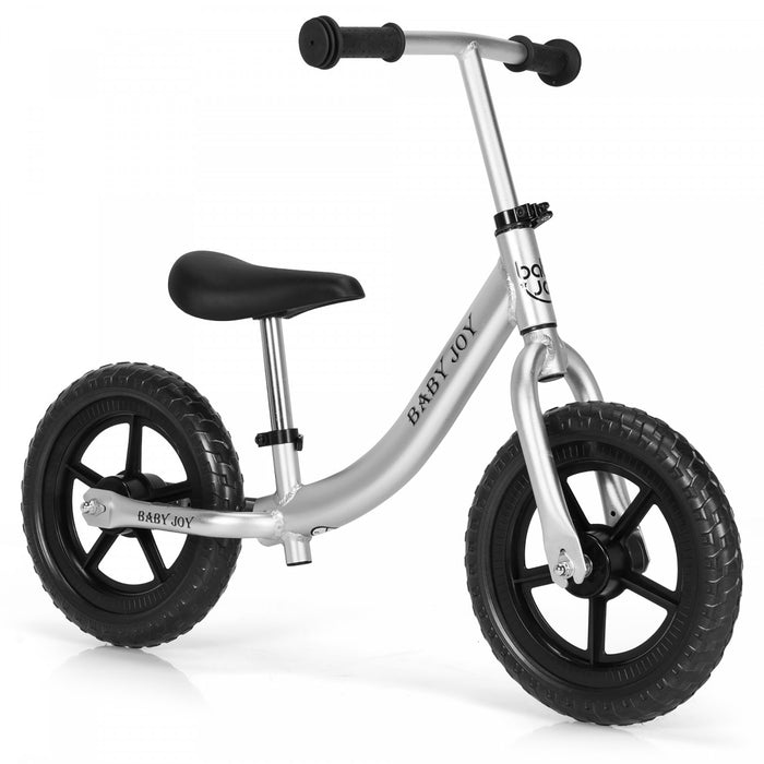 Babyjoy Aluminum Balance Bike For Kids Adjustable No Pedal Training Bicycle
