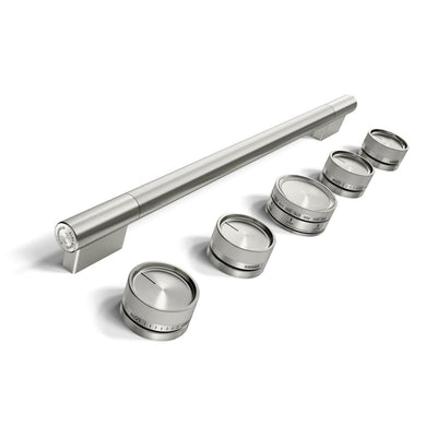 KitchenAid Handle Kit for 30" Commercial-Style Dual Fuel Range – Stainless Steel – W11774724 | Trousse de poignées KitchenAid pour cuisinière à double énergie de style commercial 30 po – acier inoxydable – W11774724