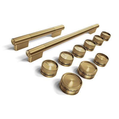 KitchenAid Handle Kit for 48" Commercial-Style Dual Fuel Range – Brass – W11774734 | Trousse de poignées KitchenAid pour cuisinière à double énergie de style commercial 48 po – laiton – W11774734