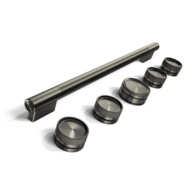 KitchenAid Handle Kit for 30" Commercial-Style Induction Range – Black Ore – W11774735 | Trousse de poignées KitchenAid pour cuisinière à induction de style commercial 30 po – minerai noir – W11774735
