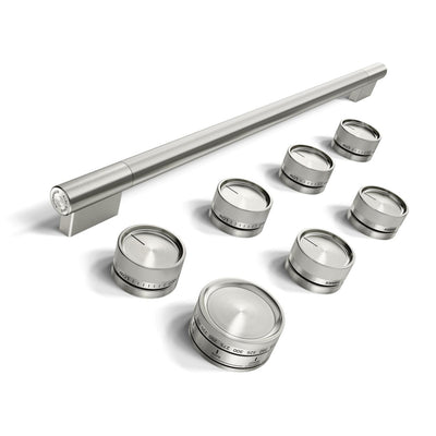 KitchenAid Handle Kit for Commercial-Style Gas Range – Stainless Steel - W11774753 | Trousse de poignées KitchenAid pour cuisinière à gaz de style commercial – acier inoxydable – W11774753