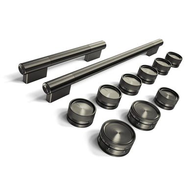 KitchenAid Handle Kit for Commercial-Style Gas Range – Black Ore – W11774756 | Trousse de poignées KitchenAid pour cuisinière à gaz de style commercial - minerai noir - W11774756