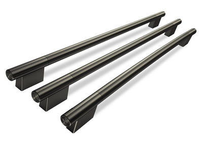 KitchenAid Handle Kit for French Door Refrigerator – Black Ore – W11777156 | Trousse de poignées KitchenAid pour réfrigérateur à portes françaises - noir minerai - W11777156