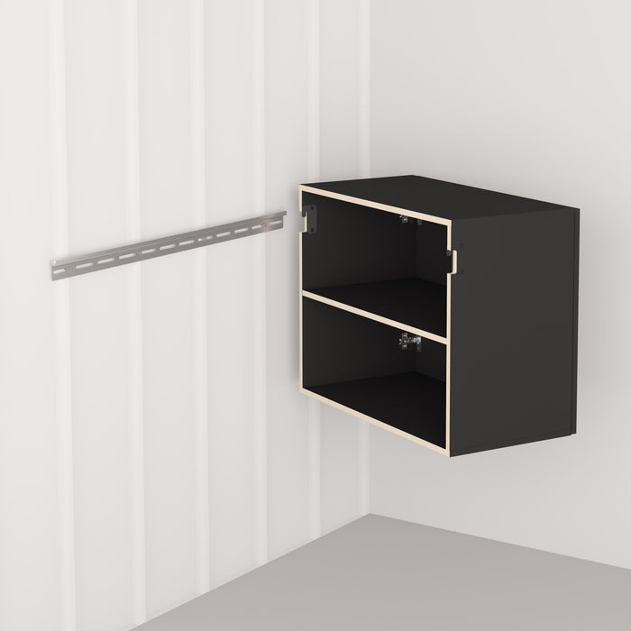 Hangups 30\" Upper Storage Cabinet - Black