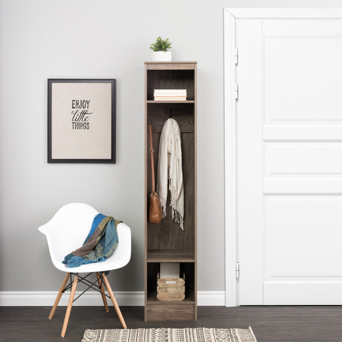 Narrow Entryway Organizer - Drifted Grey