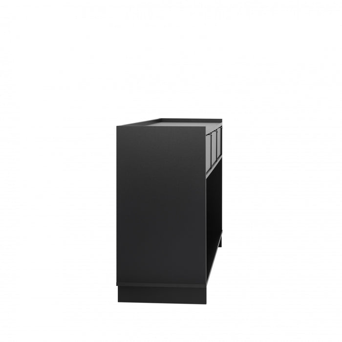 Prepac Simply Modern Buffet Console - Black