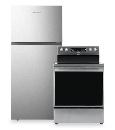 Hisense 2-Piece Kitchen Appliance Package – Stainless Steel  | Ensemble de 2 électroménagers Hisense pour la cuisine - acier inoxydable