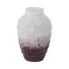 Blush Pink 12\" Glass Vase