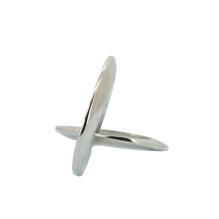 Metal 11\" Circle Links - Silver