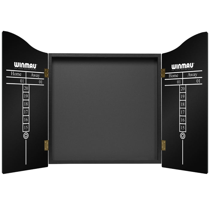 Winmau® Classic Deluxe Black Ash Dartboard Cabinet